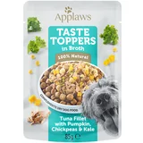 Applaws Taste Toppers u juhi vrećice 12 x 85 g - Tuna s bundevom, raštikom i slanutkom