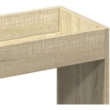 vidaXL Visoka omara sonoma hrast 92x33x140 cm inženirski les | Shoptok.si