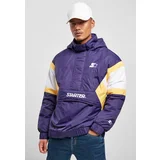 Starter Black Label Starter Color Block Half Zip Retro Jacket Starter Purple/WHT/Buff Yellow