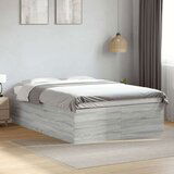  Posteljni okvir siva sonoma 140x190 cm inženirski les | Shoptok.si