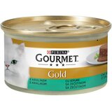 Purina gourmet gold vlažna hrana za mačke komadići u pateu zečetina 85 g Cene