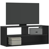 vidaXL TV omarica črna 100x31x39,5 cm inženirski les in kovina Cene