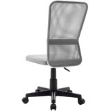  Uredska stolica siva 44 x 52 x 100 cm od mrežaste tkanine | shoptok.hr