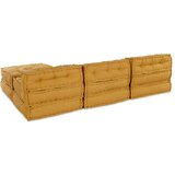  Modularna sofa 4 pcs Žuta Tkanina | Eponuda.com
