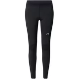 New Line Sportske hlače srebrno siva / crna