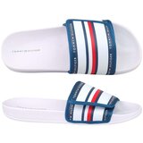 Tommy Hilfiger Čevlji za v vodo Maxi Velcro Pool Slide Bela | Shoptok.si