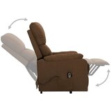  Stol s funkcijo vstajanja rjavo blago | Shoptok.si