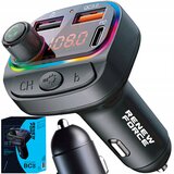  Avtomobilski FM oddajnik LCD bluetooth in polnilec 12-24V 2x USB Quick Charge 3.0 RGB Cene