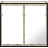 vidaXL Kupaonski ormarić s ogledalom sonoma hrast 65x20x60 cm | shoptok.hr