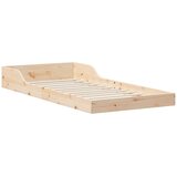  Krevetna konstrukcija Prirodna 80 x 220 cm Čvrsto borovo drvo | shoptok.hr