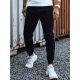 DStreet Spodnie męskie dresowe czarne | Shoptok.si