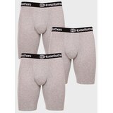 Horsefeathers Dynasty Oprijete boksarice 3 Piece Siva Cene