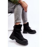 Boto Women's Chunky Sole Ankle Boots Black Narelona | Eponuda.ba