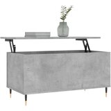  Stolić za kavu siva boja betona 90x44,5x45 cm konstruirano drvo | Eponuda.com