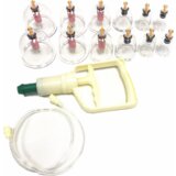 INF Cupping z vakuumsko črpalko za nego in masažo 12 kos, (21278225) | Shoptok.si