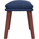  Tabure plavi 45 x 29,5 x 35 cm od tkanine | shoptok.hr