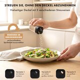 EDELHAUS 24x steklen kozarček za začimbe z nalepkami 120ml | Shoptok.si