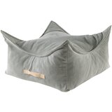 MeowBaby Kvadrat otroška pufa, Velur, Siva, (21333514) Cene