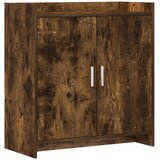vidaXL Kreveta Dimljeni hrast 72 x 36 x 80 cm Konstruirano drvo - Dimljeni hrast | shoptok.hr