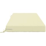  Jastuk za sjedalo SOEST 100% poliester Krem 120 x 80 x 10 cm Slike