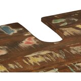 vidaXL Set namještaja za kupaonicu Zidne 4 pcs Čvrsto reciklirano drvo | shoptok.hr