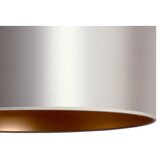  Duolla - Visilica na sajli CANNES 1xE27/15W/230V prečnika 50 cm srebrna/bakrena | Eponuda.com