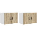  Ormar za Zid LUCCA 2 pcs Hrast sonoma 60 x 31 x 40 cm | Eponuda.com