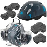 Univerzalni set kacige i štitnika u torbici, sivi | shoptok.hr