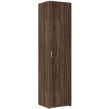 Maison Chic Visoka omara - Komoda - Predalnik rjavi hrast 45x42,5x185 cm inženirski les, (21721052) | Shoptok.si