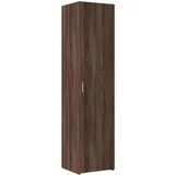 Maison Chic Visoka omara - Komoda - Predalnik rjavi hrast 45x42,5x185 cm inženirski les, (21721052)