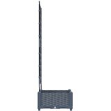  Vrtna saksija Svjetlosiva 40 x 40 x 125,5 cm PP | shoptok.hr