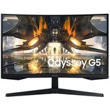 Samsung monitor 27" odyssey g5 g55a, 165hz, zakrivljeni wqhd 2560x1440, 1ms, HDR10, dp, HDMI | Eponuda.ba