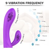 Sex HD Muses - punjivi, vodootporni grijaći vibrator (ljubičasti) | shoptok.hr