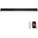  Immax NEO 07256L - LED prigušiva svetiljka LUNGO 38W/230V Wi-Fi Tuya crna + daljinski upravljač | Eponuda.com