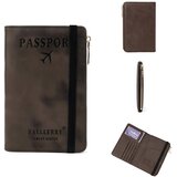  Travel WALLET Baellerry - Tamno smeđa KP36049 Cene