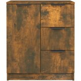  Komode 2 kom boja dimljenog hrasta 60x30x70cm konstruirano drvo | shoptok.hr