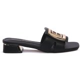 Laura Biagiotti Natikači BLACK Črna | Shoptok.si