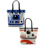 Loungefly STAR WARS R2D2 BB8 2 SIDED BIG FACE TOTE