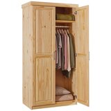 MID.YOU garderobna omara leon, masiven bor, naravno | Shoptok.si