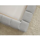 Bobochic Paris Svijetlo sivi tapecirani bračni krevet s prostorom za odlaganje s podnicom 160x200 cm Mont Blanc – | shoptok.hr