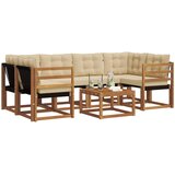  Set vanjskih sofa 7 kom. Prirodna i bež | shoptok.hr