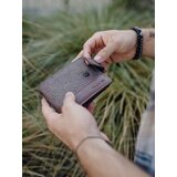Vuch Muški novčanik Allee Brown, 11 x 9 cm | shoptok.hr