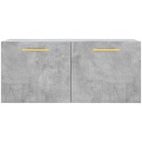  Zidni ormarić boja betona 80x36,5x35 cm od konstruiranog drva Siva 80 x 36.5 x 35 cm | Shoptok.si