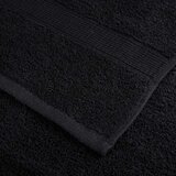  8-dijelni vrhunski set ručnika SOLUND crni 600 gsm | shoptok.hr