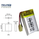 602030 Li-Polimer 3.7V 300mAh ( 4527 )