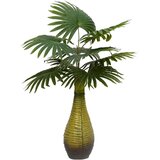 vidaXL Umetna rastlina palme 9 listov 65 cm zelena Cene