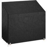 Maison Chic prevleka za zunanjo pohištvo - prevleka za gugalno klop 8 obročkov 130x70x70/88 cm pe, (21795365) | Shoptok.si