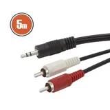 Nexus 2 x rca - 3,5mm jack 5m