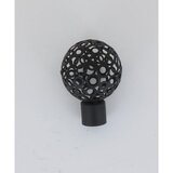 Luance ZAVRŠETAK ZA METALNU KARNIŠU EVA 4, KUGLA S RUPICAMA, O20, 2/1 - CRNI | shoptok.hr