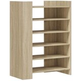 vidaXL Ormarić z cipele hrast sonoma 74,5x37,5x100cm konstruirano drvo | shoptok.hr